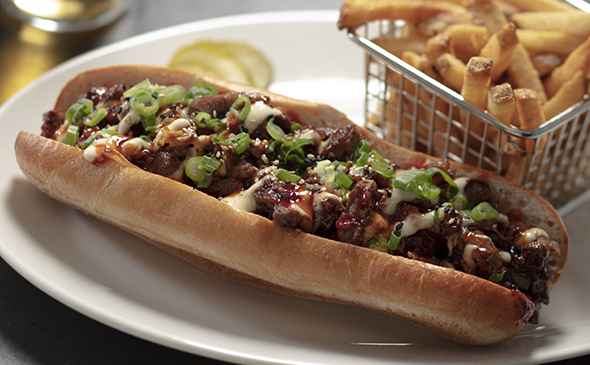 KOREAN BBQ CHEESESTEAK